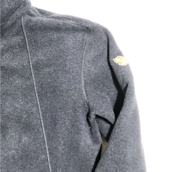 Fjallraven Stina Outdoor Fleece Full Zip Fleece Jacket Navy Blue - Picture 4 of 8